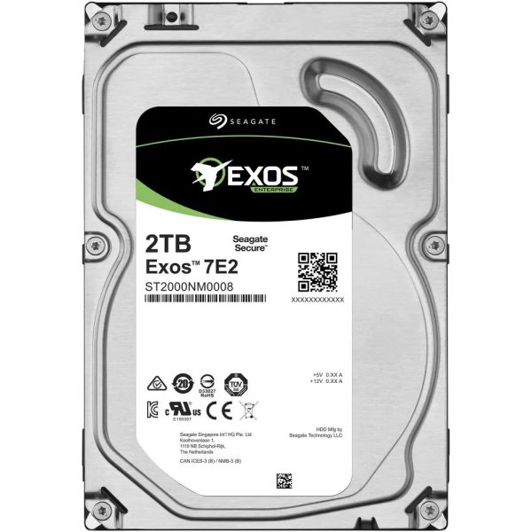 Seagate Exos 7E2 Enterprise 2TB SATA Hard Drive