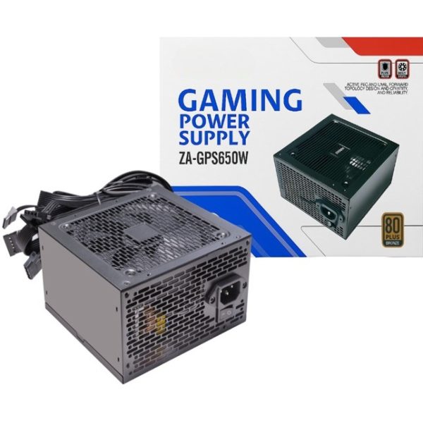 UniQue 650W 80 PLUS Bronze Gaming Power Supply