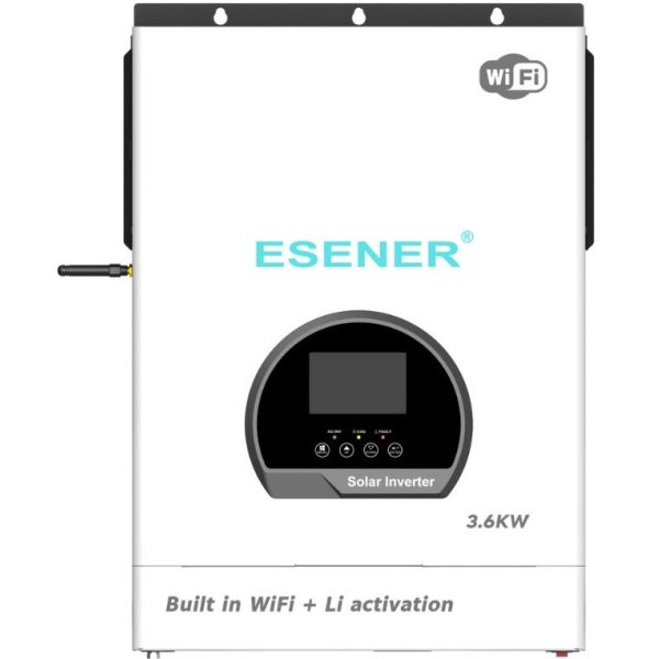 Solarix Esener 3600VA 24VDC 100A Pure Sine Wave Inverter