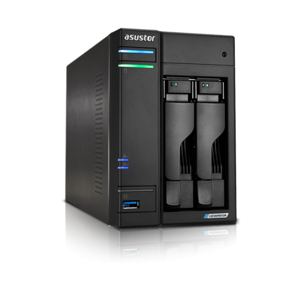 Asustor Lockerstor 2 Gen2 2 Bay NAS No Hard Drive