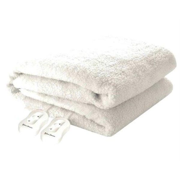 Pure Pleasure King Fullfit Sherpa Fleece Electric Blanket
