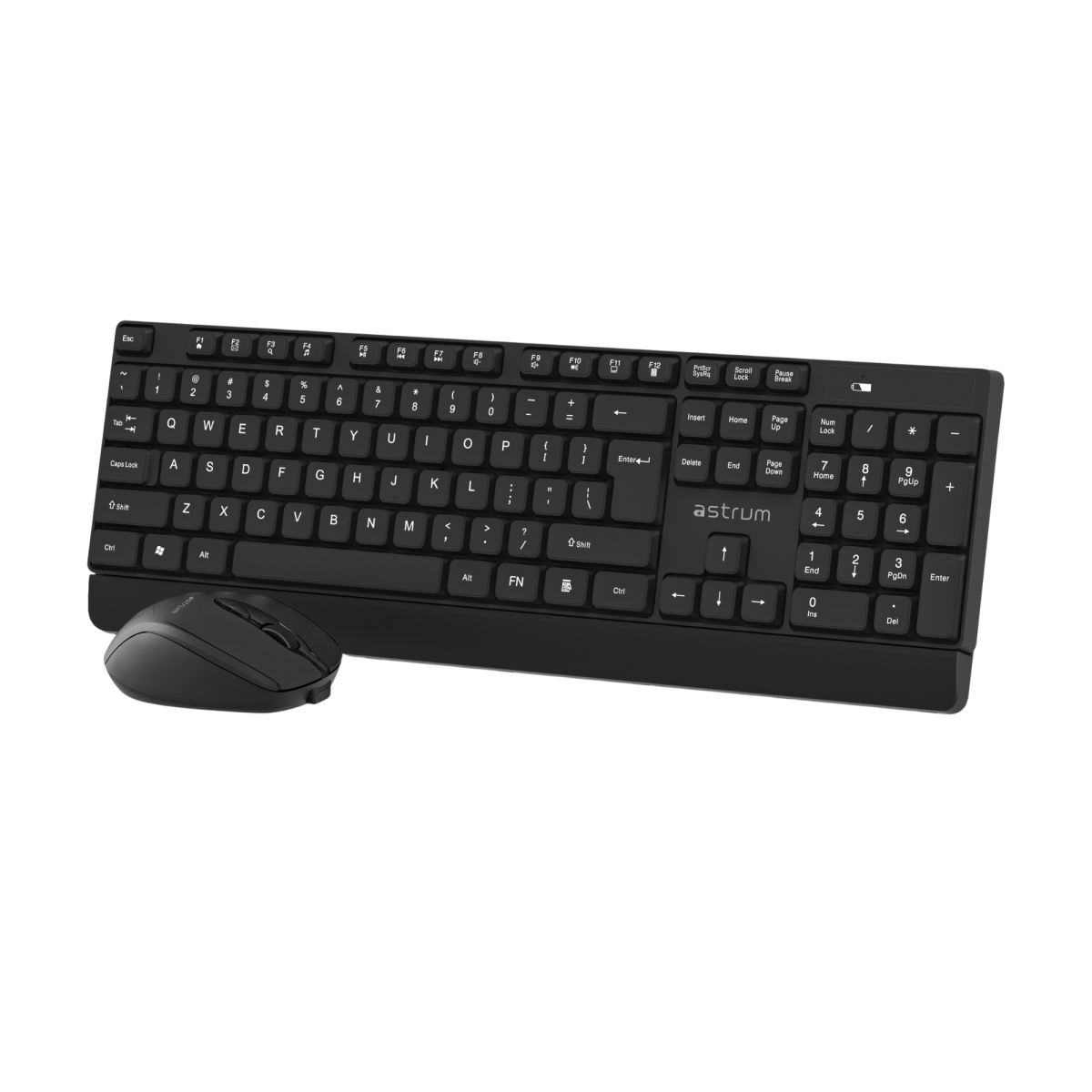 Wireless Desktop Keyboard and Mouse Combo with Silent Keys -KCX100