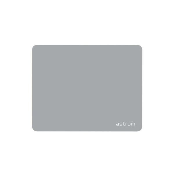 Mouse Pad with Rubber Base & Stitched Edges - MP180G (SILVER GREY)