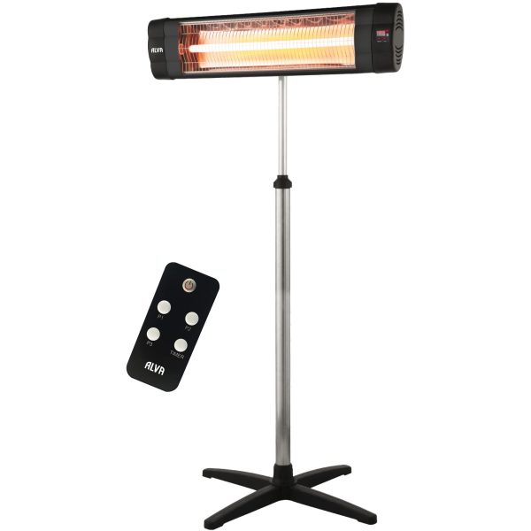 Alva Electric Infrared Heater with Telescopic Stand