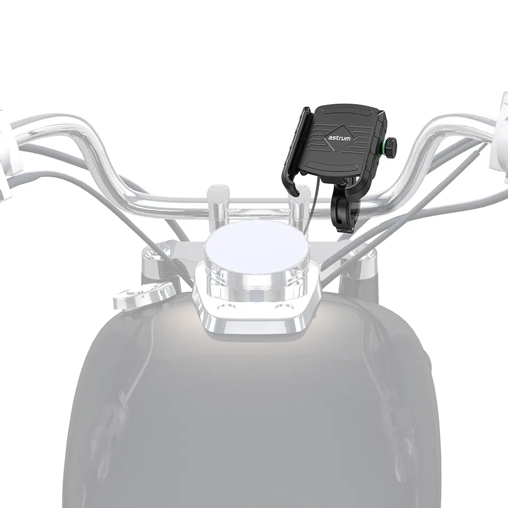 SH320 Pro Mount with Wireless Charging, Metal for Bike / Motorbike - Image 2