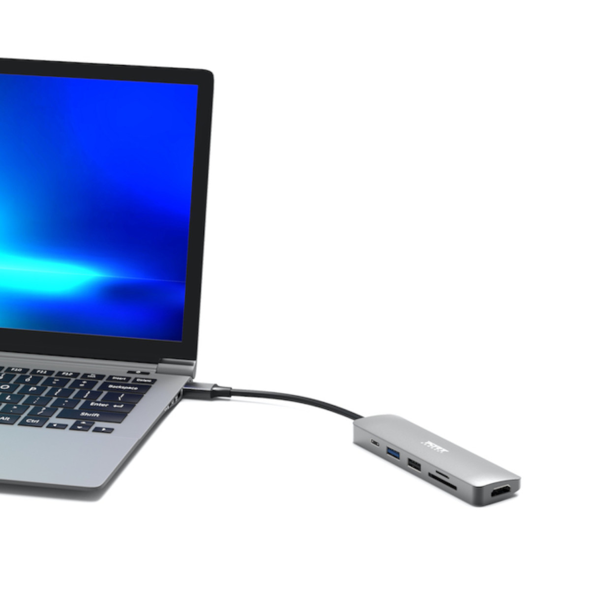 Port Connect 5-in-1 USB Type-C 4K Docking Station - Image 3