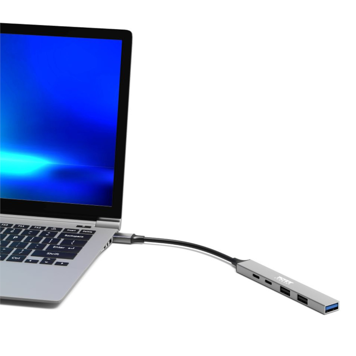 Port USB Type-C Hub 4 x USB + 1 x Charging Port - Image 4