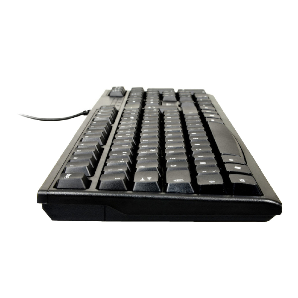 Port Connect Office Budget Wired Keyboard-Black - Image 2