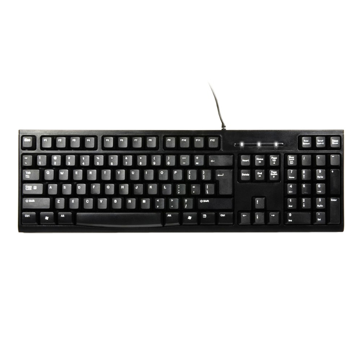 Port Design COMBO Wired Mouse + Keyboard - Black - Image 2