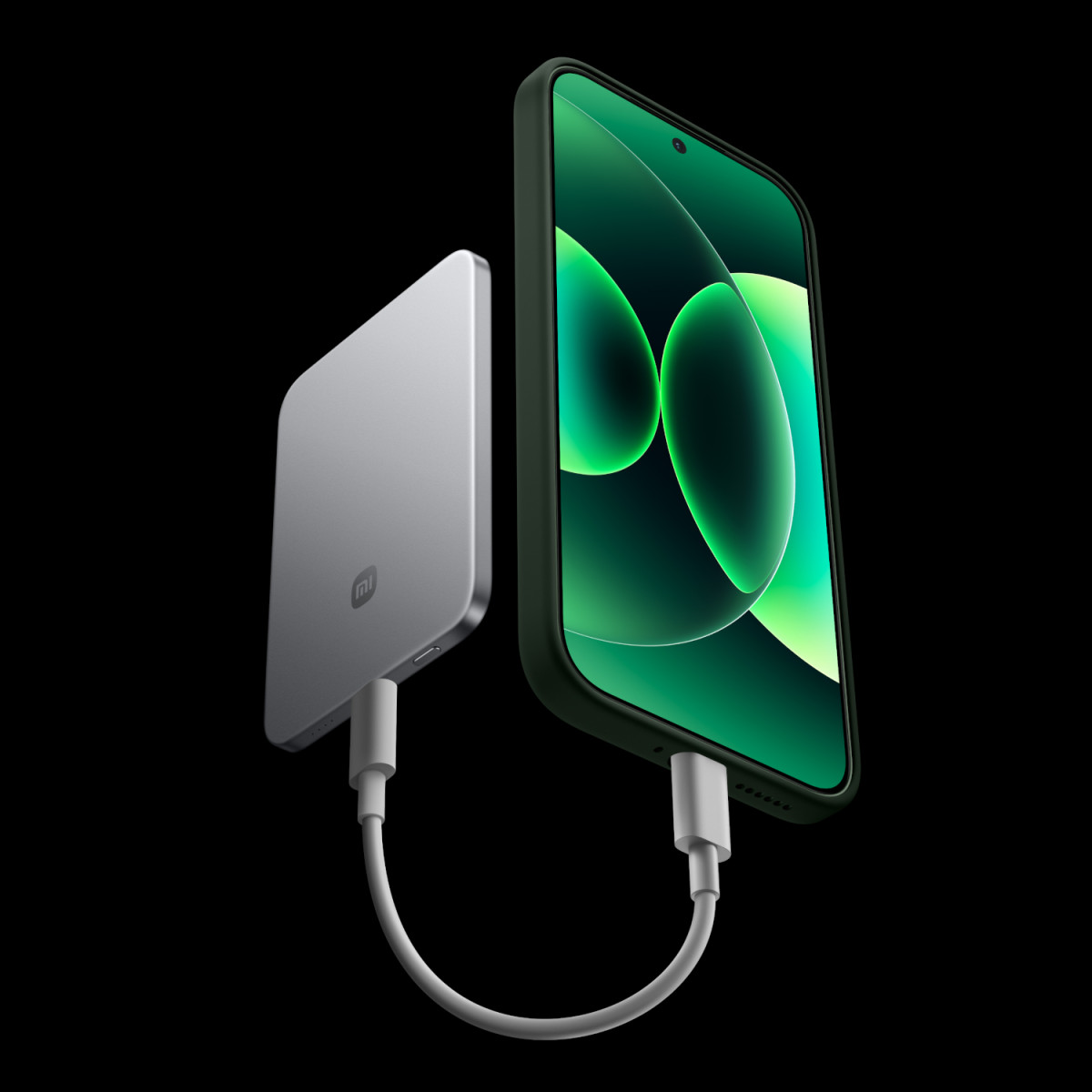 Xiaomi UltraThin Magnetic Power Bank 5000 15W - Aluminium Silver - Image 4