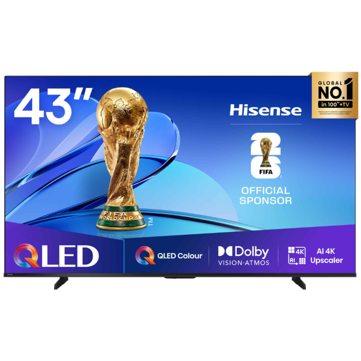 Hisense 43 Inch E7Q QLED 4K Smart TV