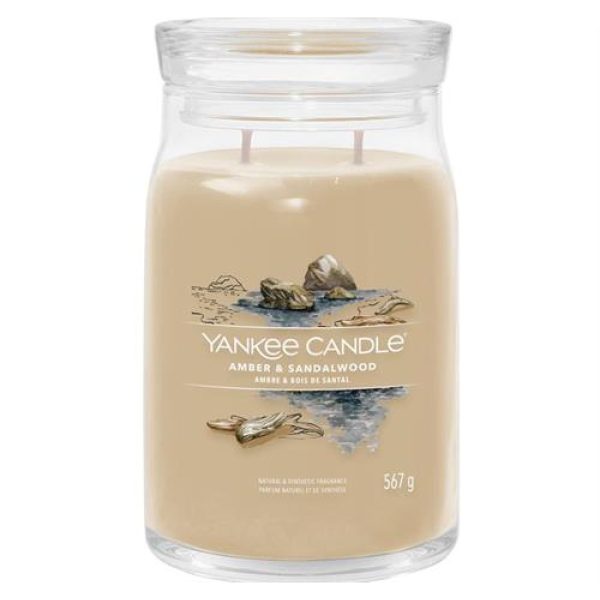 Yankee Candle Signature Collection Amber & Sandalwood Large