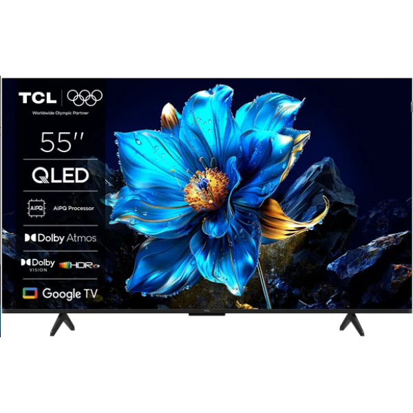 TCL P7K-UK 55Inch QLED Direct LED 4K HDR Smart Google TV