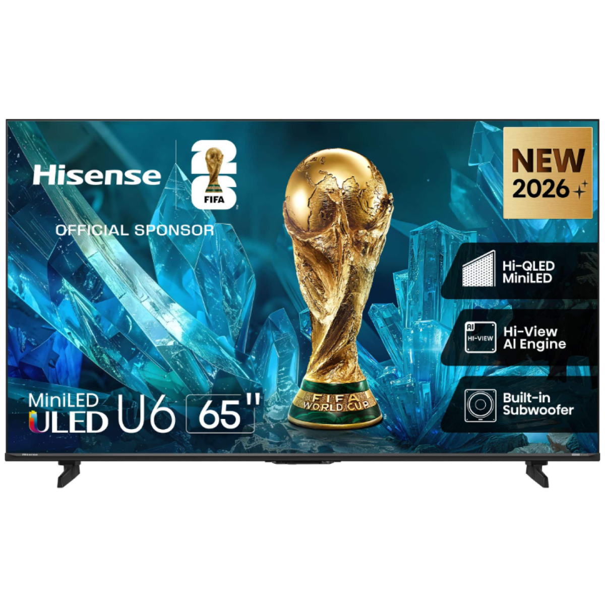 Hisense 65 Inch U6S UHD Mini LED Smart TV