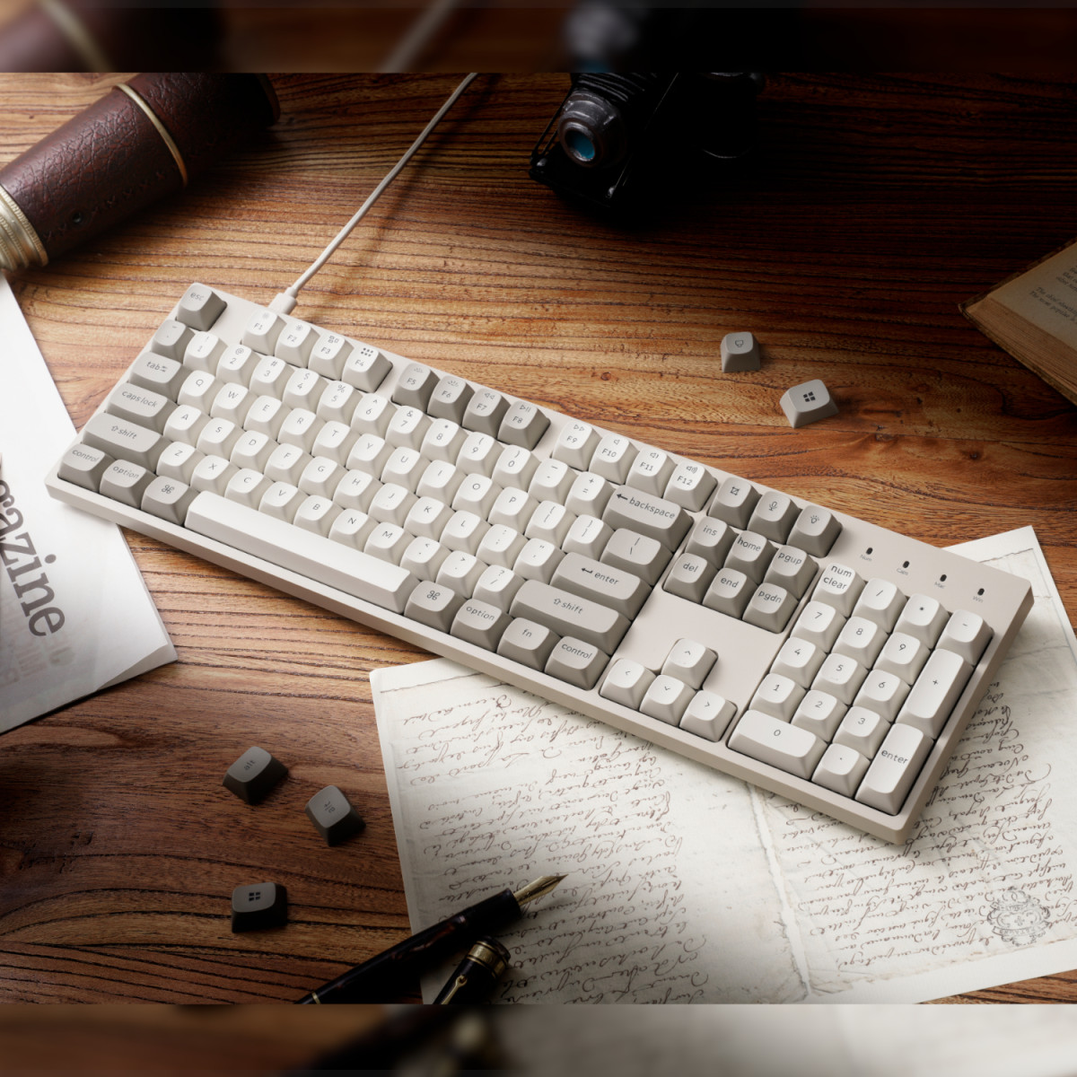 Keychron C2 Pro 100% 8K Super Red Switch Hot-Swap RGB Wired Custom Mechanical Keyboard - Image 4
