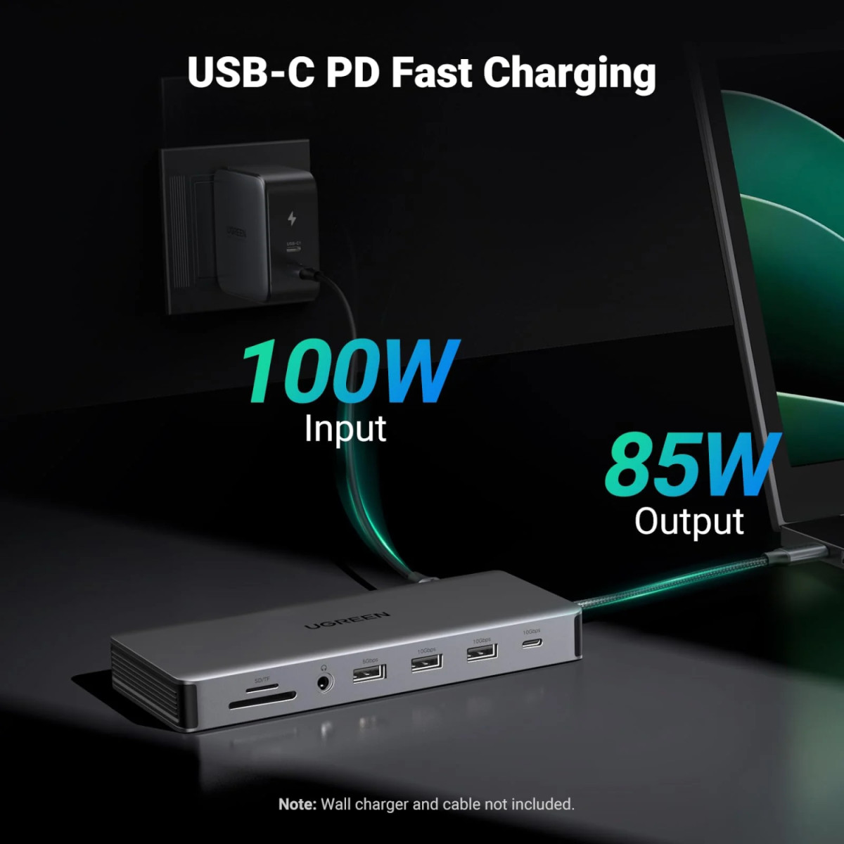UGREEN CM681 Revodok Pro 13-in-1 USB Type-C HDMI and DisplayPort Docking Station - Image 3