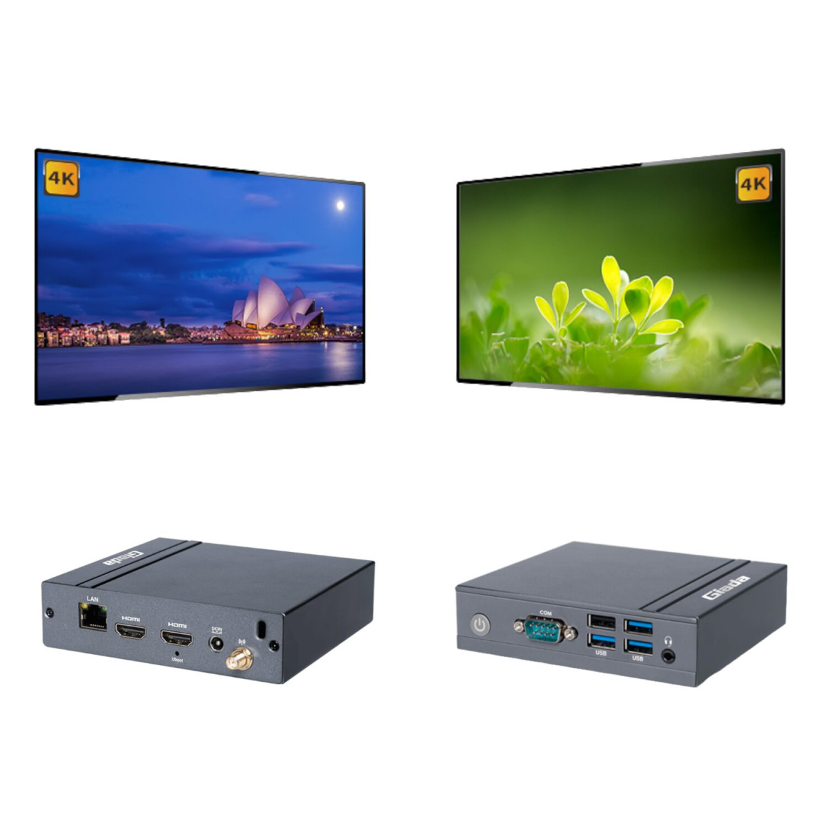 Giada DN24 Raspberry Pi Compact Signage Player - CM4 Lite - Image 2