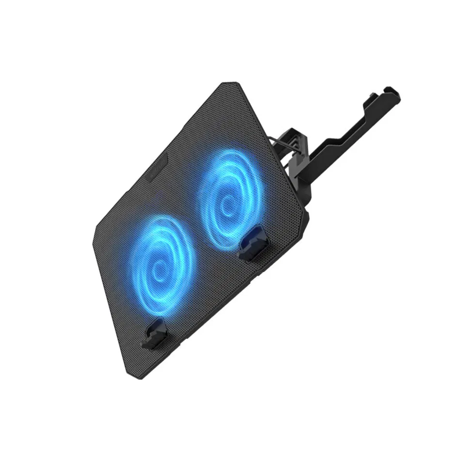 Laptop Cooling Pad l 15.6″ l 2 x 120mm Fan l Led l 4 Level –LCP152 - Image 2