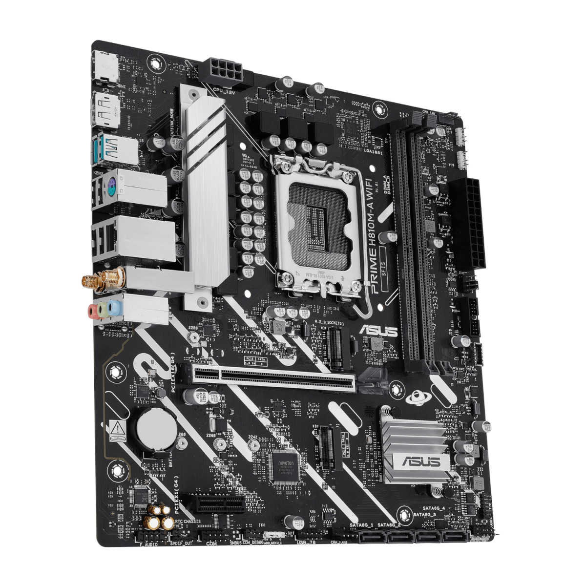 Asus PRIME H810M-A WIFI LGA1851 Micro ATX Motherboard - Image 2