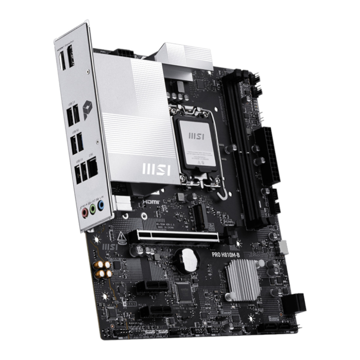 MSI H810M-B PRO LGA1851 M-ATX DDR5 Motherboard - Image 2