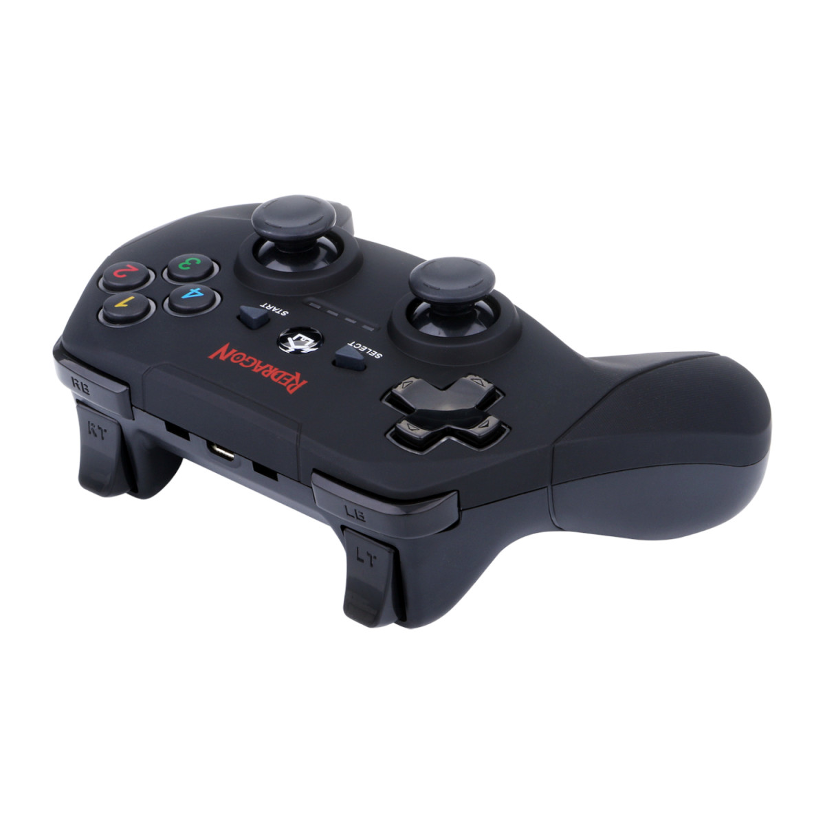 Redragon HARROW Wireless X/D-input(Digital/Analog) PC Controller - Black - Image 2