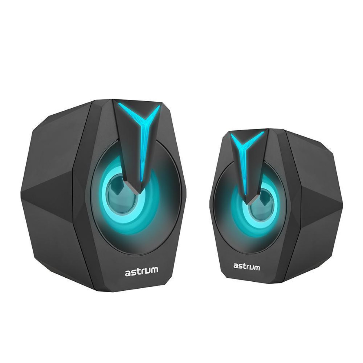 SU020 2.0CH LED USB Multimedia Speakers - Image 2
