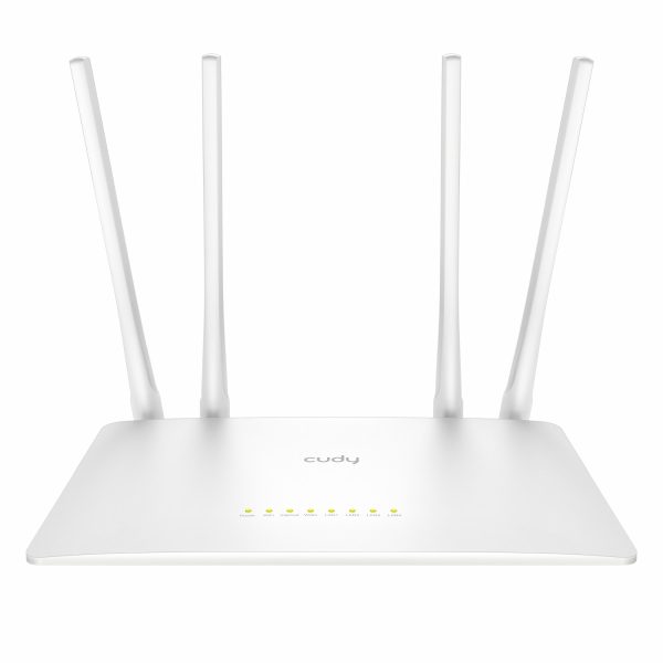 Cudy WR300S 300Mbps 5-Port Wi-Fi 4 Router – White
