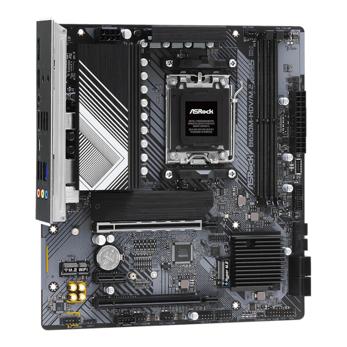 ASRock B650M-HDV/M.2 AM5 Micro-ATX Motherboard - Image 3