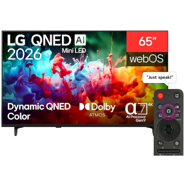 LG 65 Inch QNED70B6T QNED AI Mini-LED 4K Smart TV