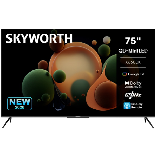 Skyworth 75 Inch UHD Mini LED Google TV
