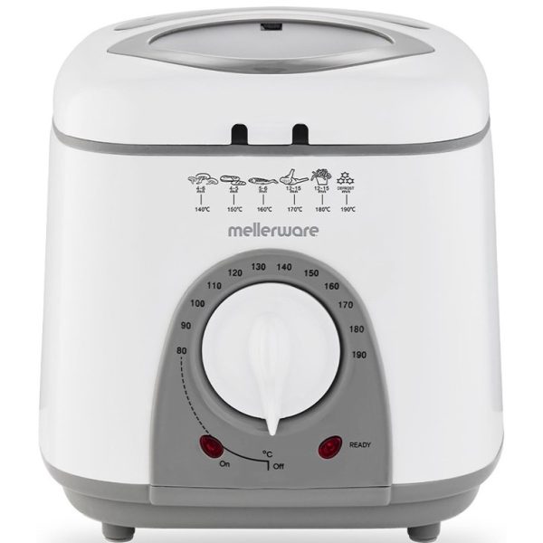 Mellerware Adjustable Temperature 1 Litre Plastic Deep Fryer
