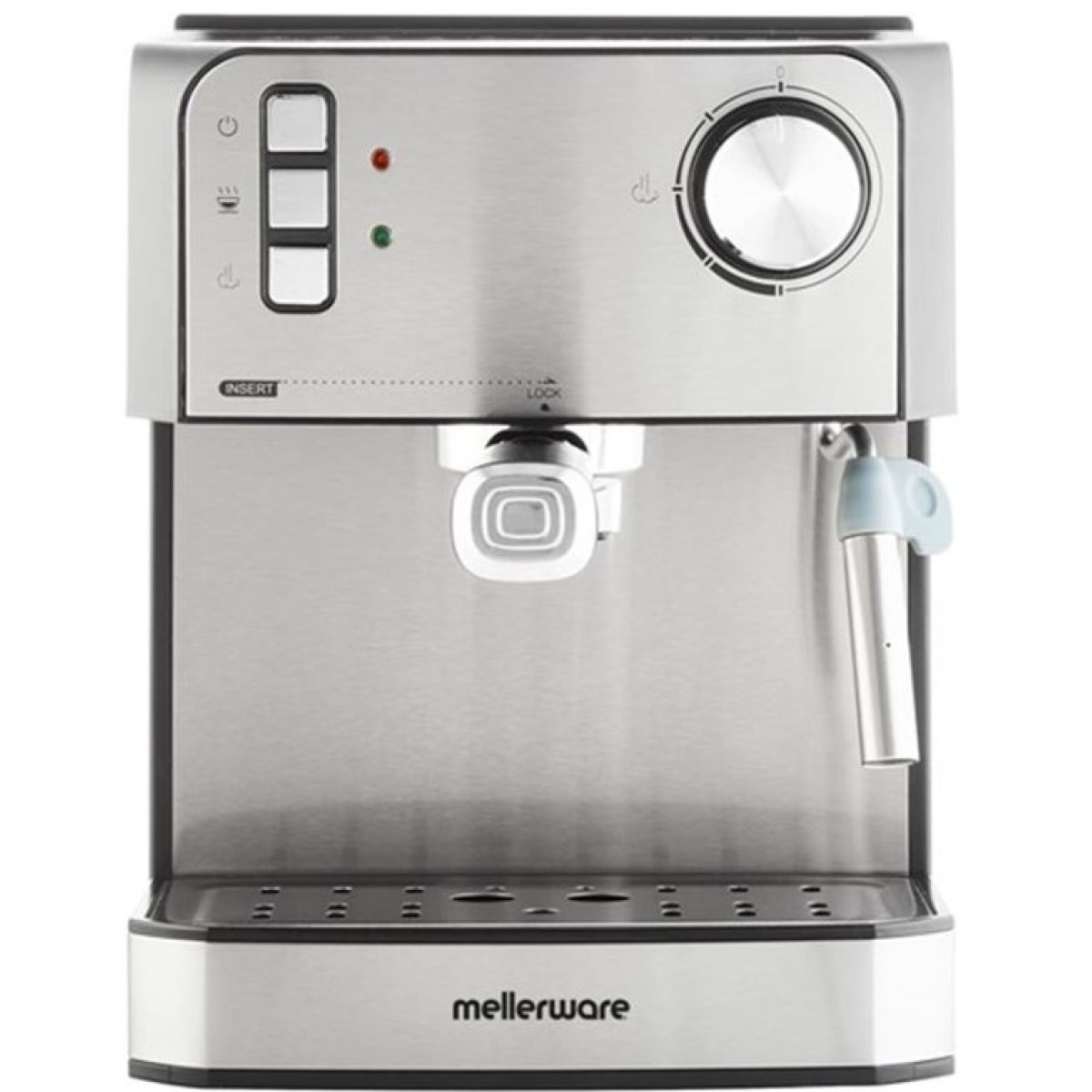 Mellerware Trieste 850W Stainless Steel Espresso Coffee Maker