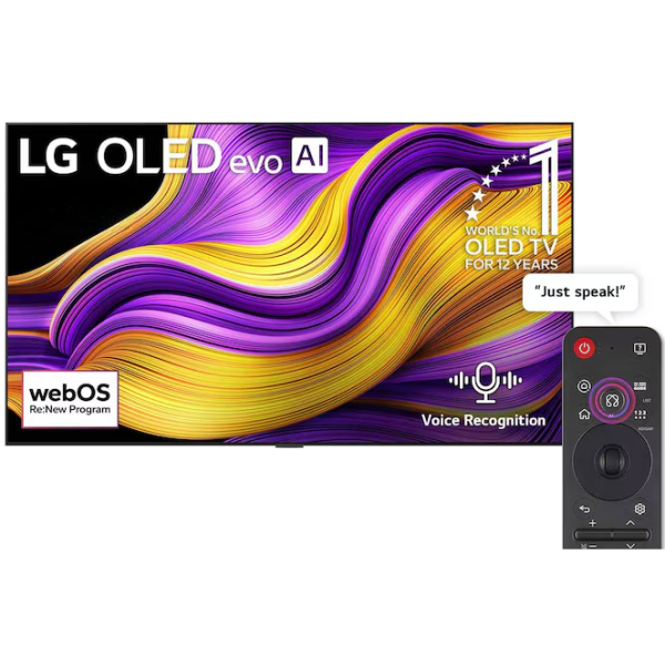 LG 65 inch LG OLED evo AI G5 4K 165Hz Smart TV