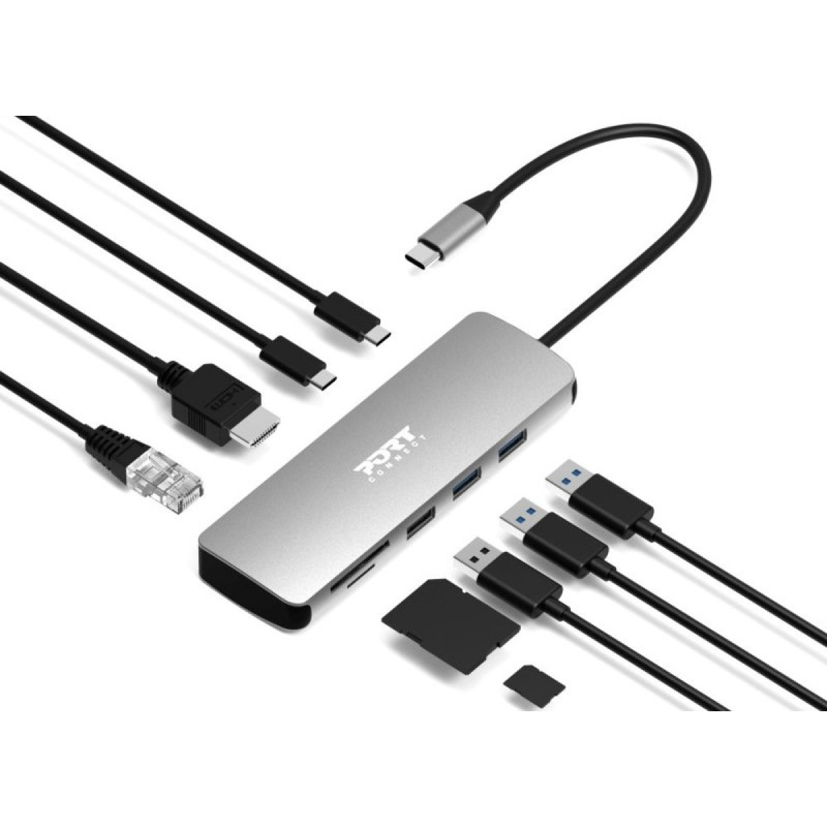 Port USB C Mobile Docking Station 9 Peripheral Ports