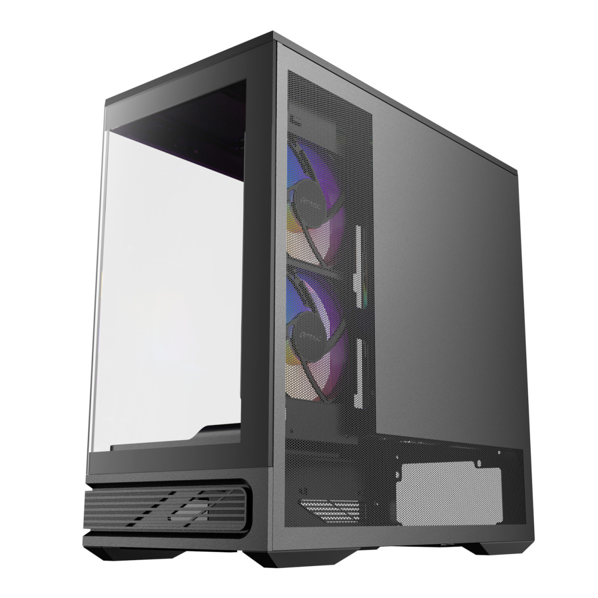 Antec C2M ARGB Compact Micro-ATX Gaming Chassis - Black - Image 2