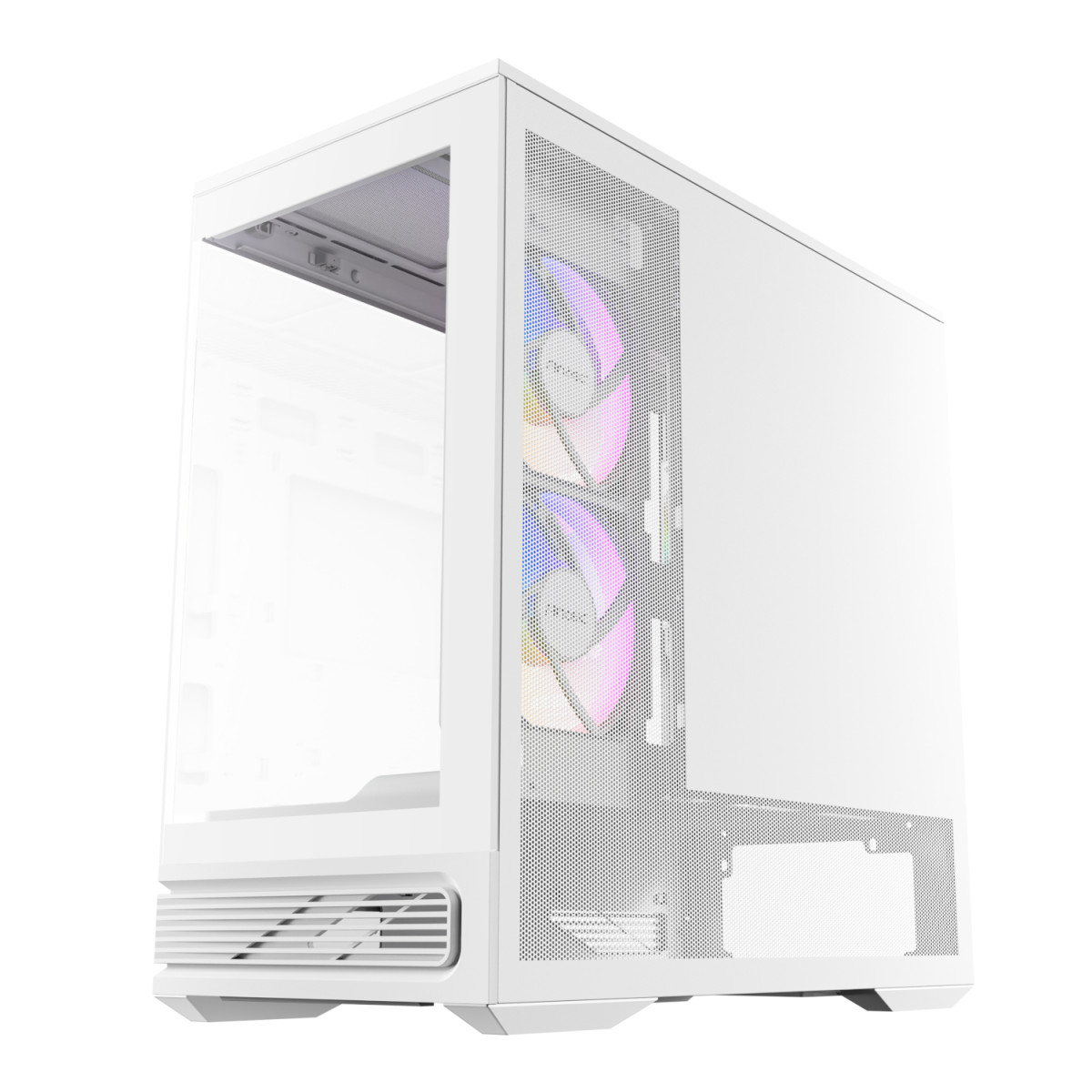 Antec C2M ARGB Compact Micro-ATX Gaming Chassis - White - Image 2