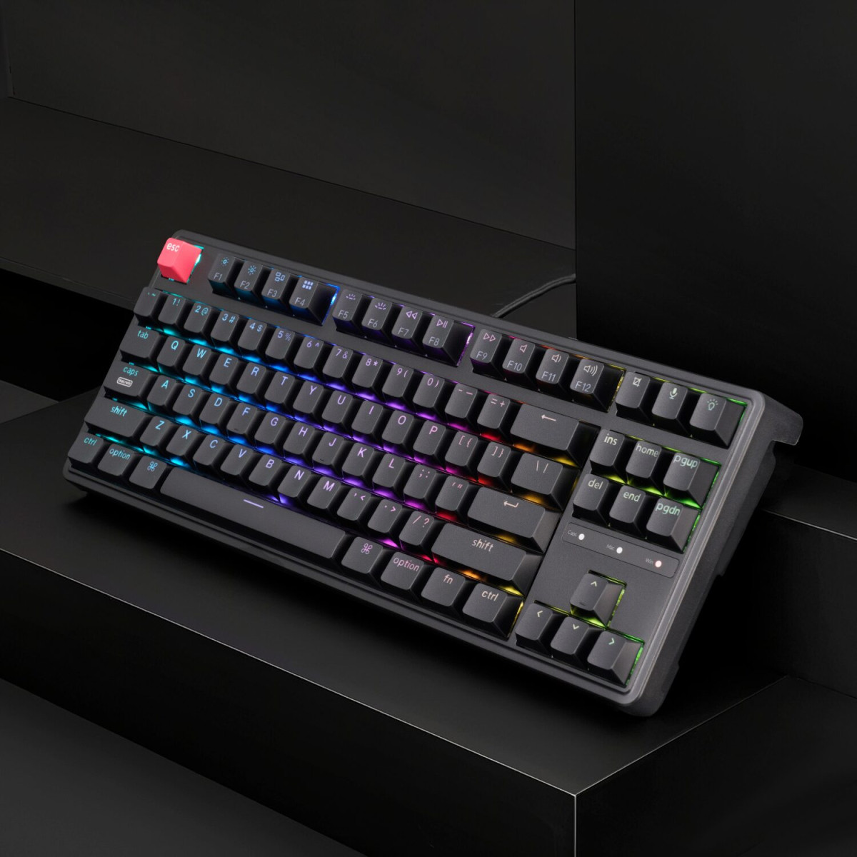 Keychron C3 Pro 80% 8K Super Banana Switch Hot-swappable RGB Wired Custom Mechanical Keyboard - Image 4