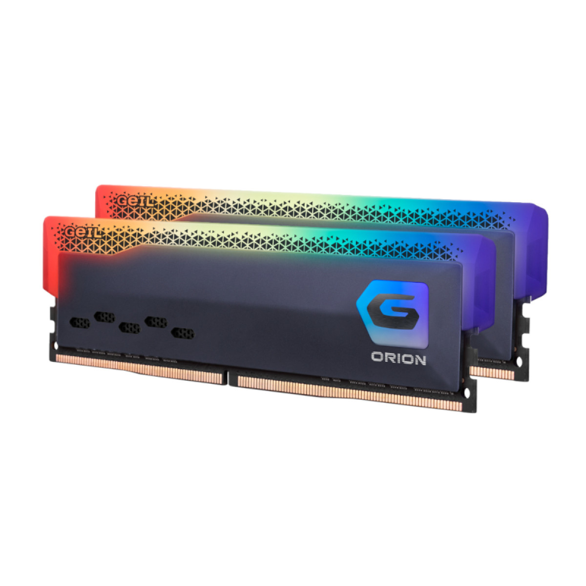 Geil Orion RGB 16GB KIT(2X8GB) 3600MHz DDR4 Desktop Gaming Memory - Grey - Image 2