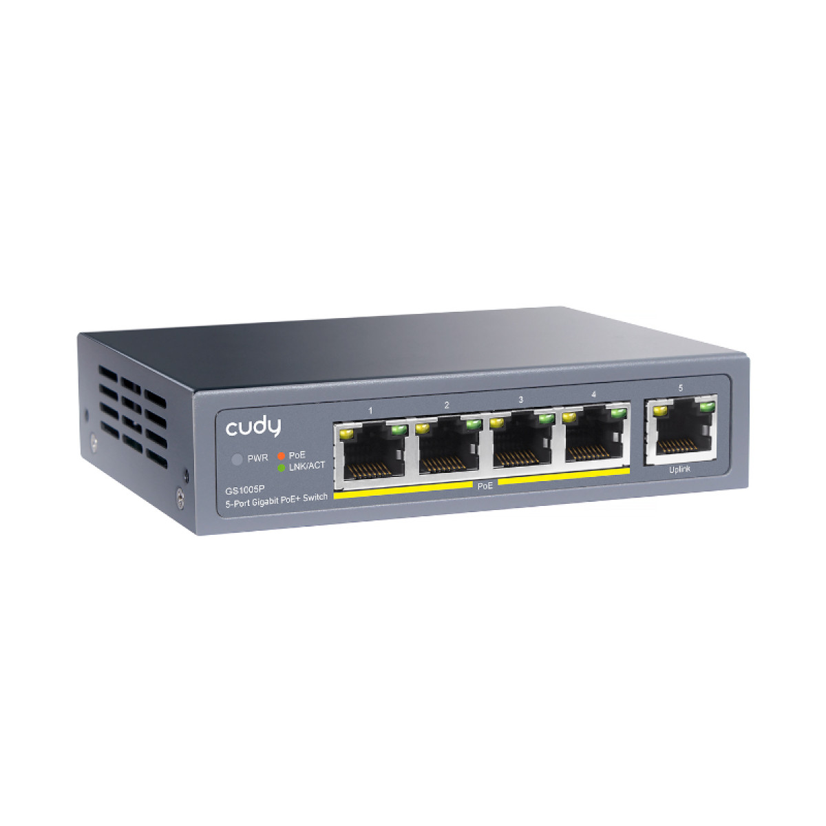 Cudy 5-Port Gigabit PoE+ Unmanaged Switch - Image 3