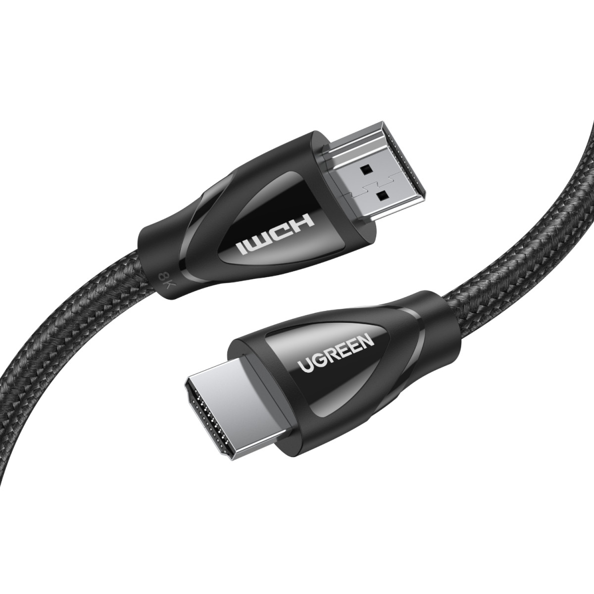 UGREEN HDMI 2.1 Male to Male Cable 5M (8K@60Hz | 4K@120Hz) – Black - Image 2