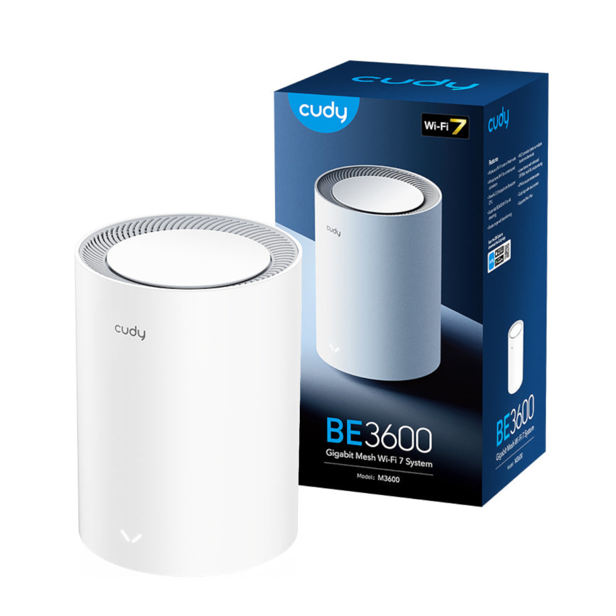 Cudy BE3600 Gigabit Mesh Wi-Fi 7 System - 1 Pack - Image 4