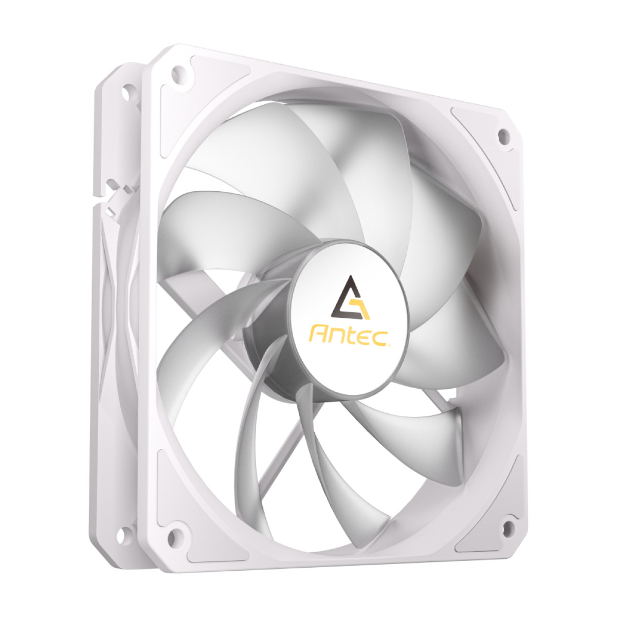 Antec P12 PWM 120mm ARGB Reverse Case Fan - White - Image 4
