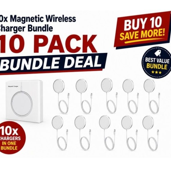 10x Magnetic Wireless Charger Bundle