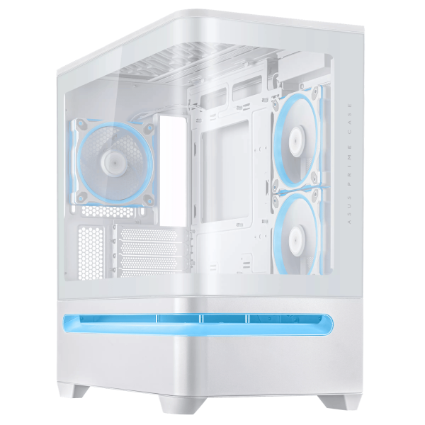 ASUS Prime AP202 ARGB mATX White Chassis