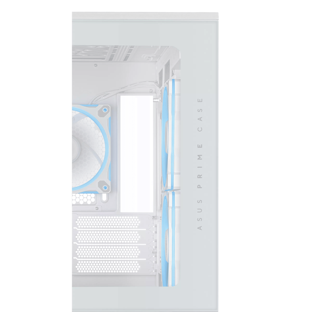 ASUS Prime AP202 ARGB mATX White Chassis - Image 3