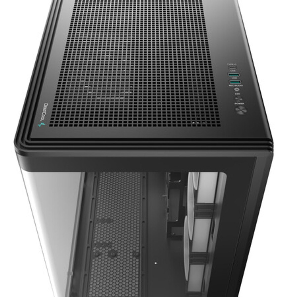DeepCool CG590U 5F ATX ARGB Gaming Chassis - Black - Image 4