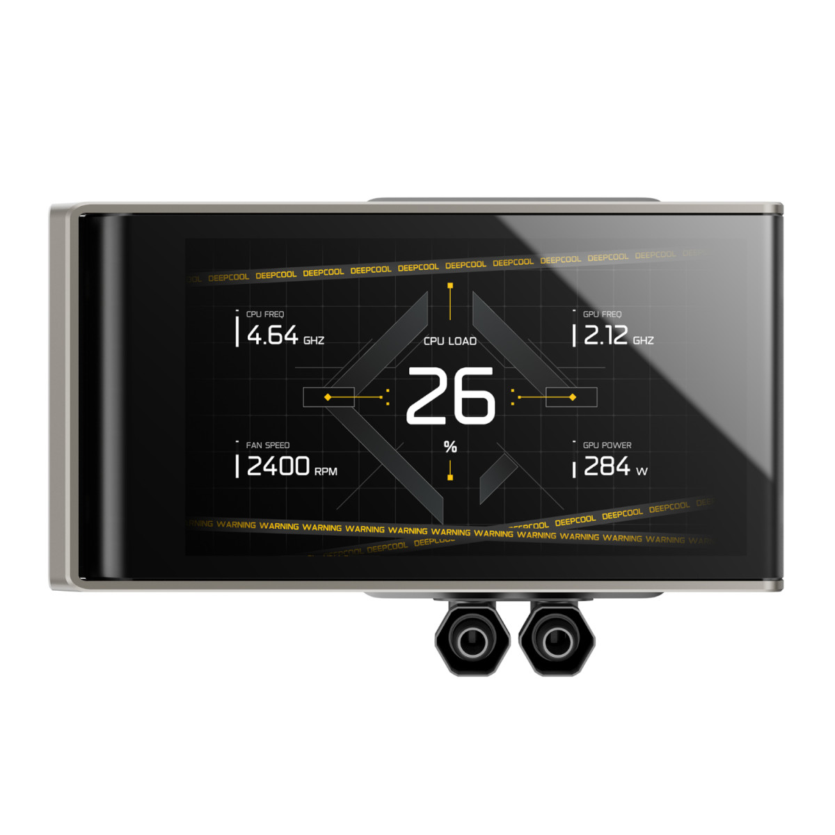 DeepCool LT360 VISION ARGB 4.5" LCD All-in-one CPU Liquid Cooler - Black - Image 2