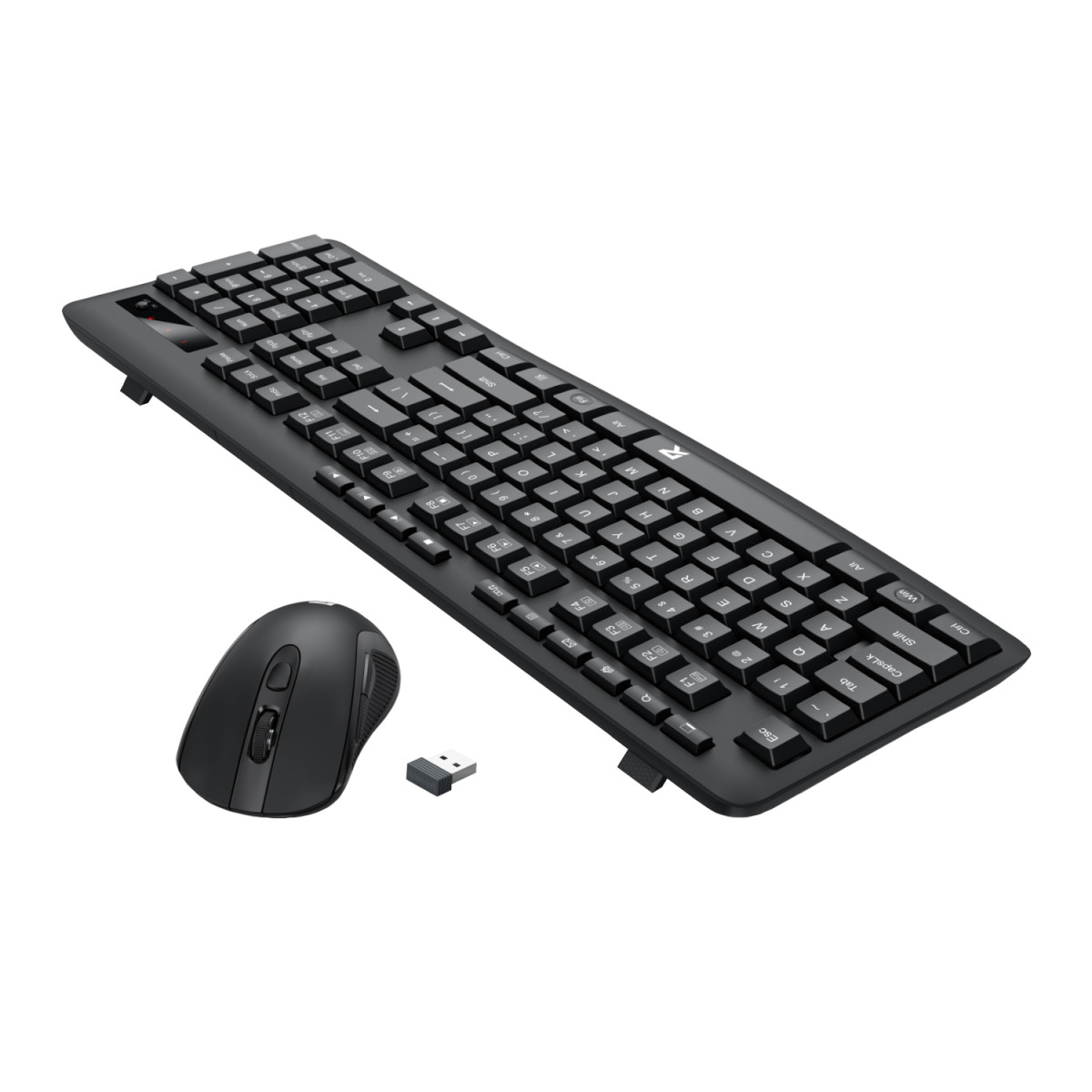 Redragon BS-7367-A Wireless Keyboard and Mouse Combo - Black - Image 3