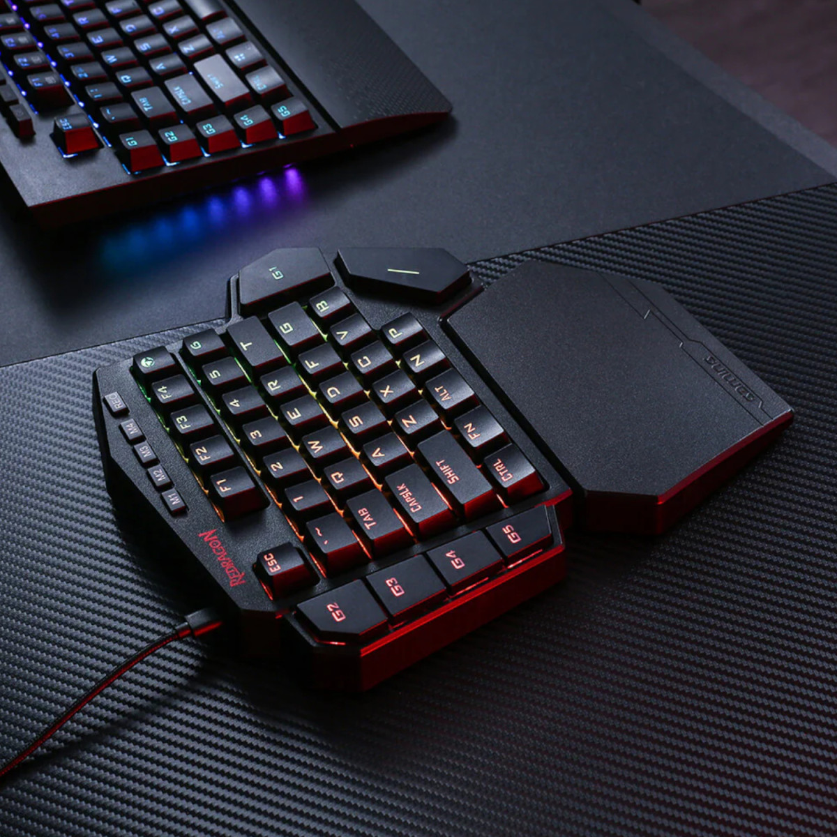 Redragon K585 DITI ELITE PRO RGB 40% Wireless Mechanical Gaming Keyboard - Blue Switches - Image 3