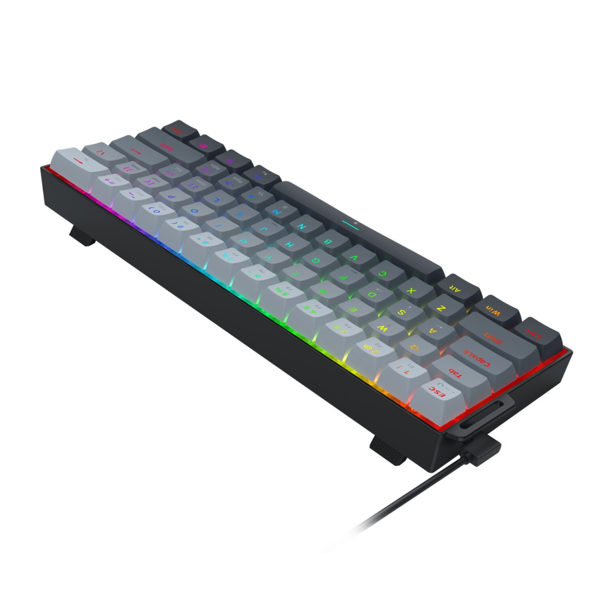 Redragon FIZZ Magnetic+ Wired 60% Gaming Keyboard - Image 4